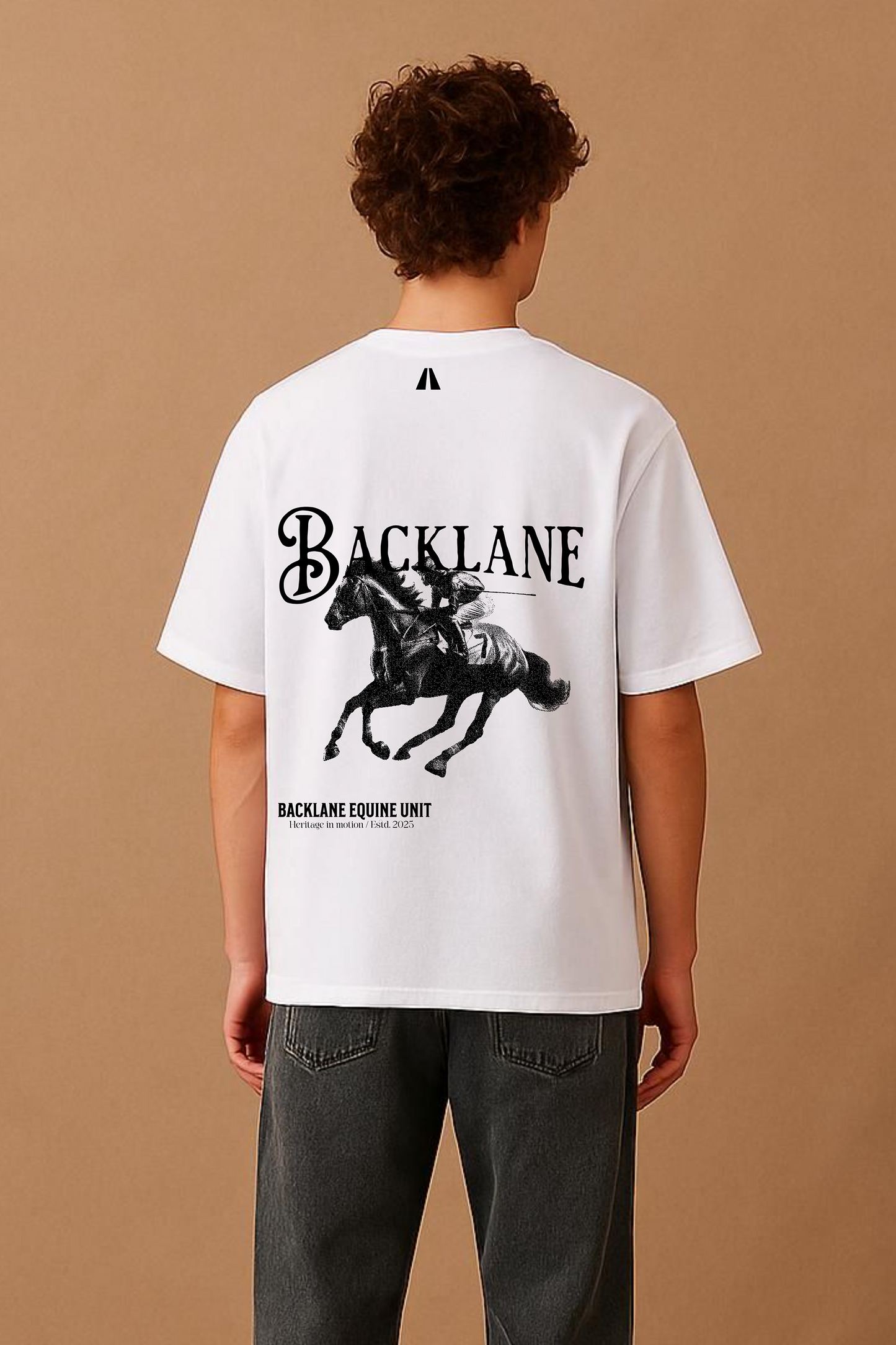 EQUINE TEE WHITE